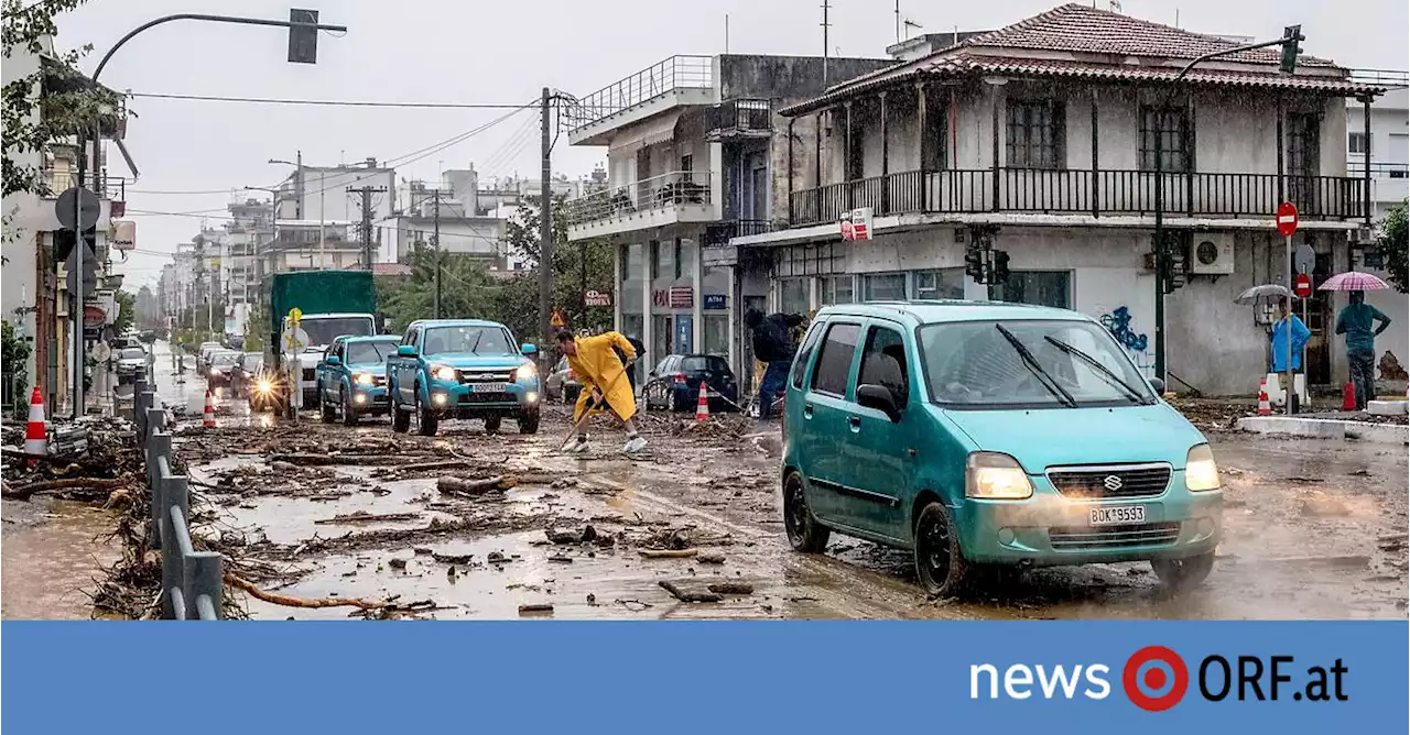 Griechenland: Unwetter hinterlässt „Spur der Verwüstung“