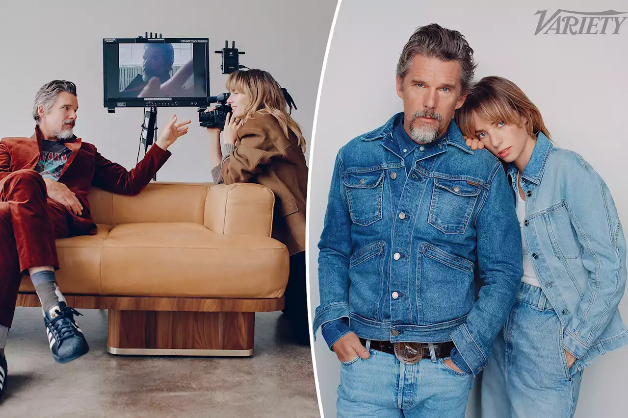 Ethan Hawke felt ‘so comfortable’ directing daughter Maya’s sex scenes in ‘Wildcat’