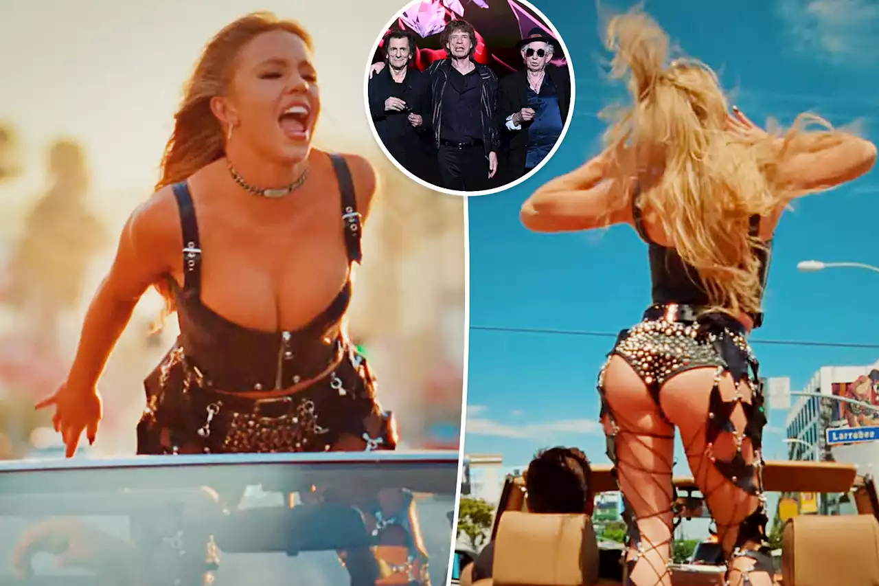 Sydney Sweeney Rocks Out In Sexy Corset Starry Chaps For Rolling Stones’ ‘angry’ Music Video