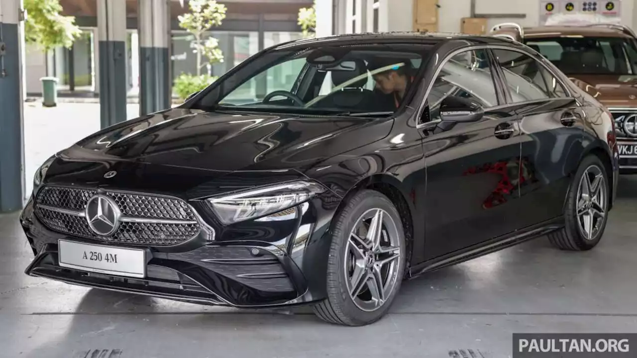 2023 Mercedes-Benz A250 4Matic AMG Line Sedan facelift officially priced at RM263,888 in Malaysia