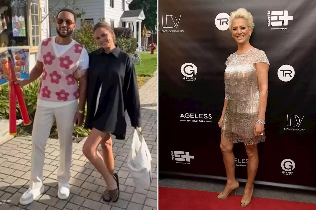 Chrissy Teigen Gives a Shoutout to Dorinda Medley While Vacationing in the Berkshires with Husband John Legend