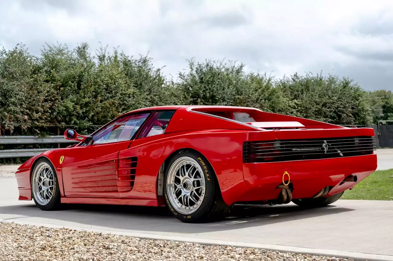 Incredible Ferrari Testarossa race car for sale