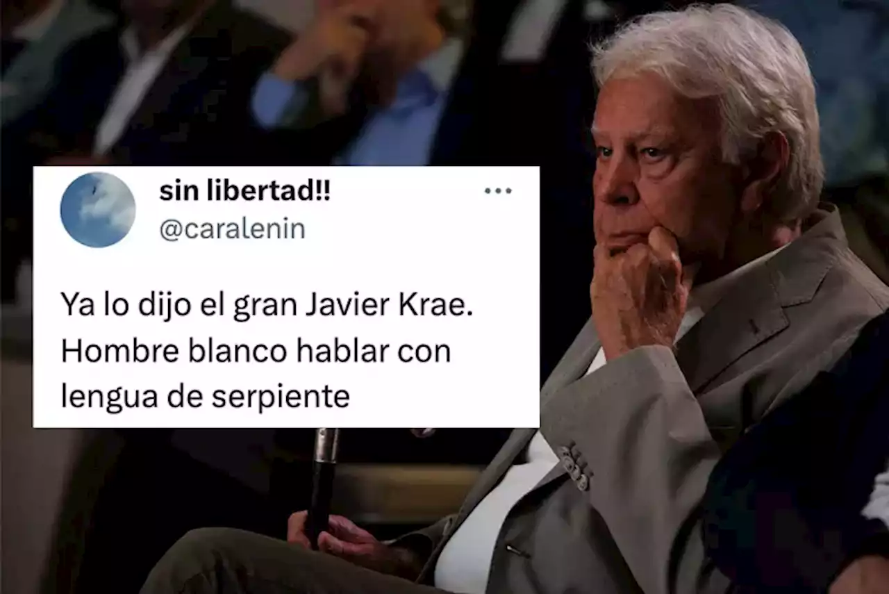 'El que más me gusta de Vox es Felipe González': las reacciones a las últimas palabras del expresidente