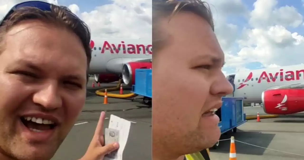 “Aviahijueputanca.”: Ruso se viralizó al llenar de ‘madrazos’ a Avianca por cambiarle el asiento a último minuto