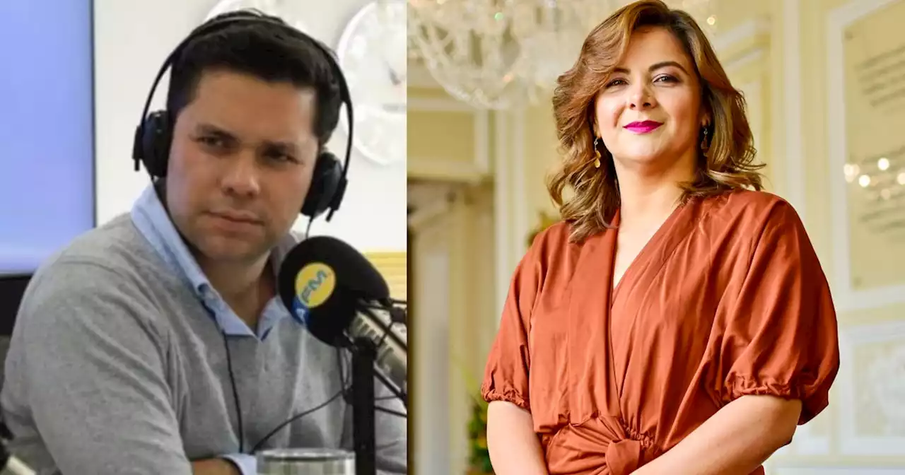 “La denunciaré”: Luis Carlos Vélez se ‘agarró' en vivo con la ministra de Agricultura y la silenció