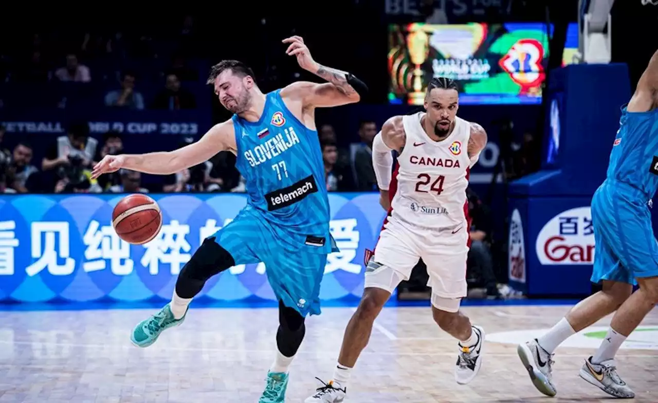 Doncic ejected as Canada holds off Slovenia to complete FIBA World Cup semis cast