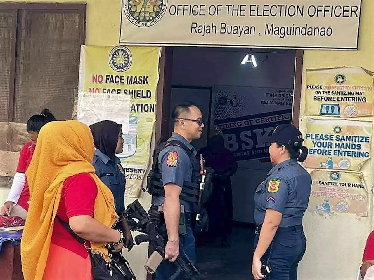 Maguindanao del Sur officials ask Comelec to make cops serve in polling places in 8 towns