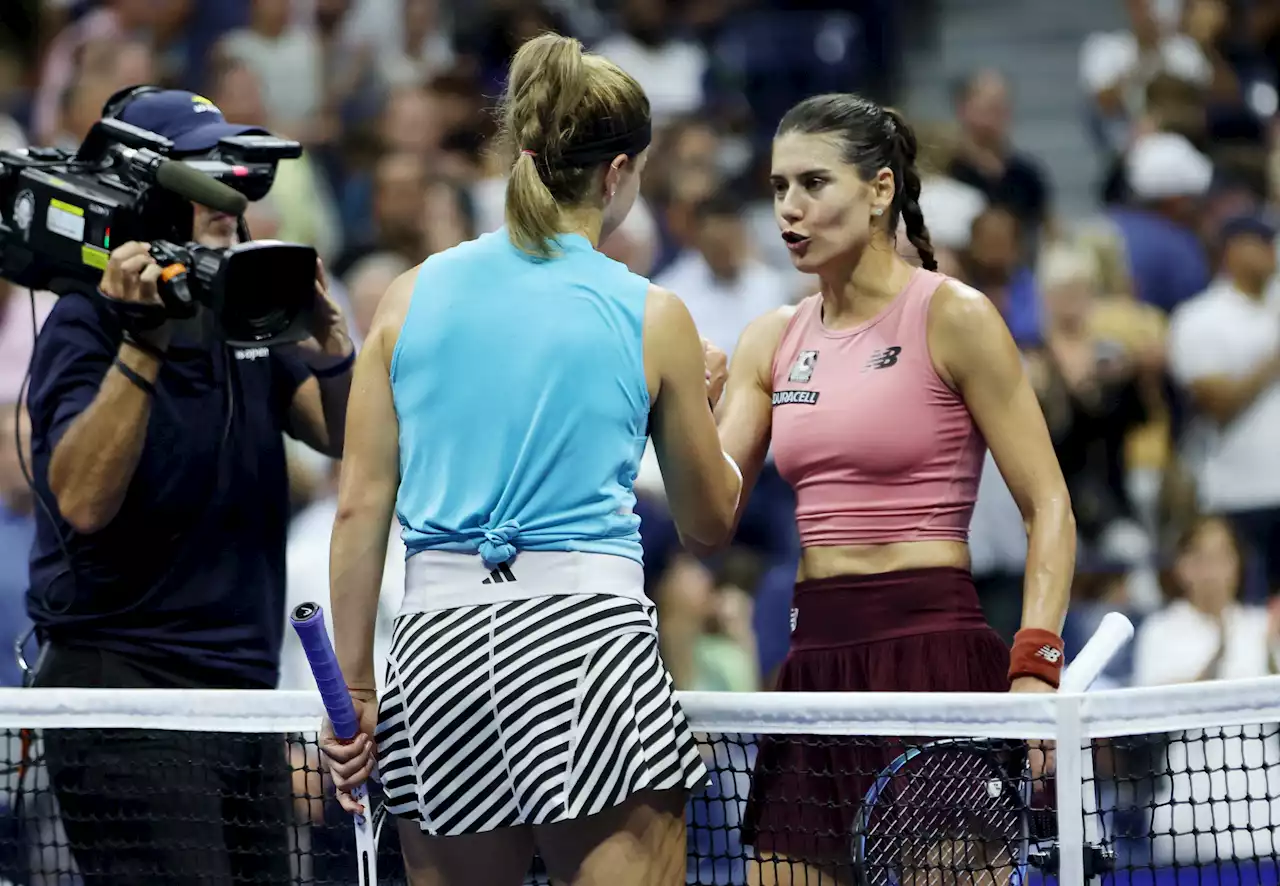 Tennis-Muchova marches into US Open semis with win over Cirstea