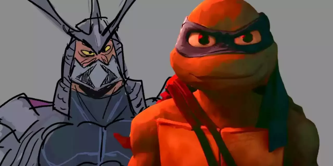 TMNT Mutant Mayhem Concept Art For Scrapped Shredder Villain Revealed