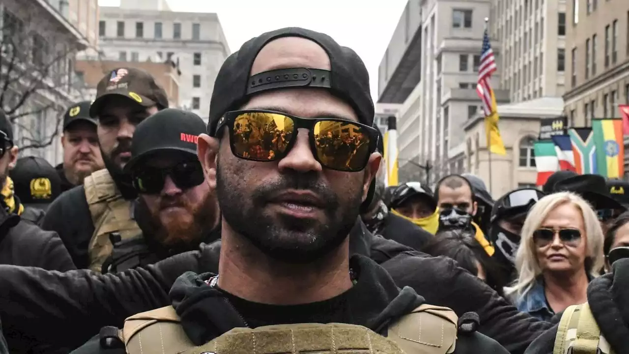 Ex-Proud Boys boss Enrique Tarrio given 22-year sentence for Jan. 6 attack