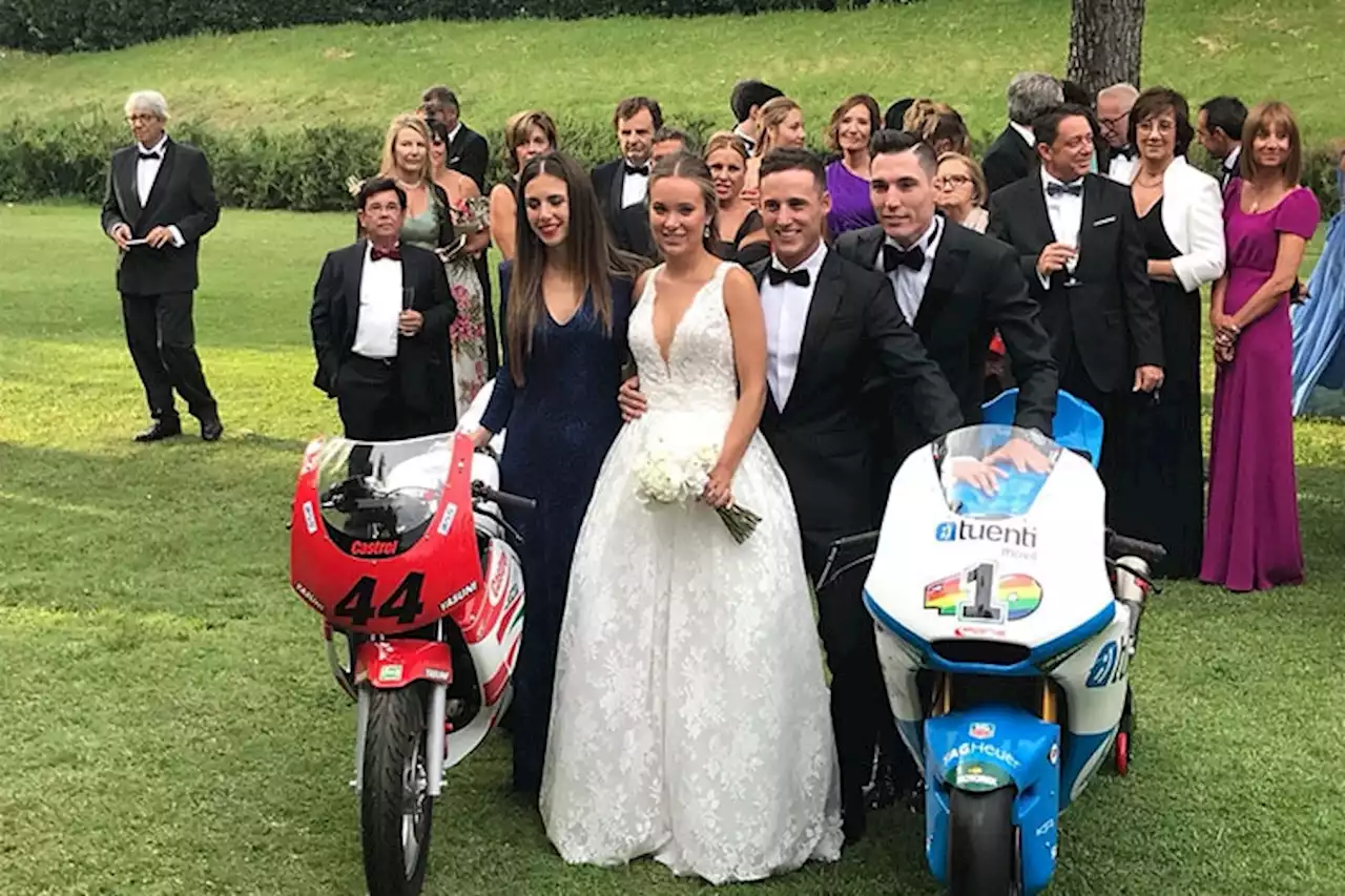 Barcelona: Pol Espargaró heiratet seine Carlota