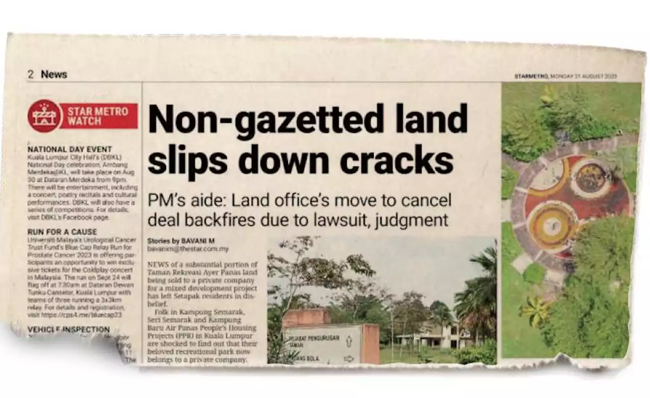 ‘Big challenge to remedy land deals’