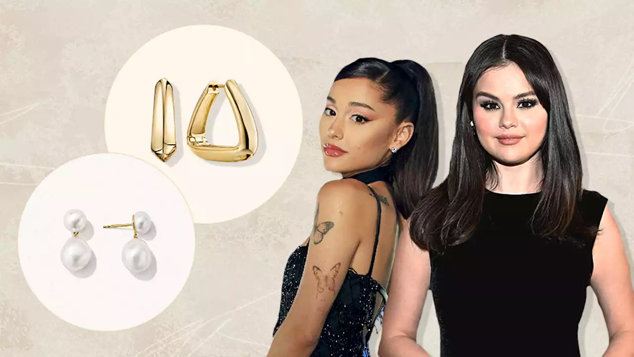 Selena Gomez & Ariana Grande Both Wore Under-$200 Earrings From This Beloved Jewelry Brand