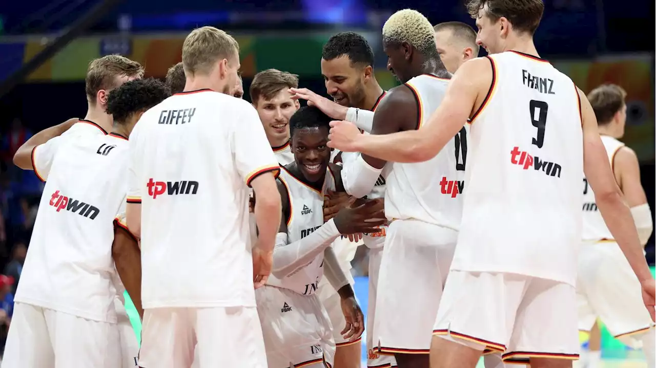 Deutsche Basketballer siegen gegen Lettland: Erstmals seit 2002 im WM-Halbfinale