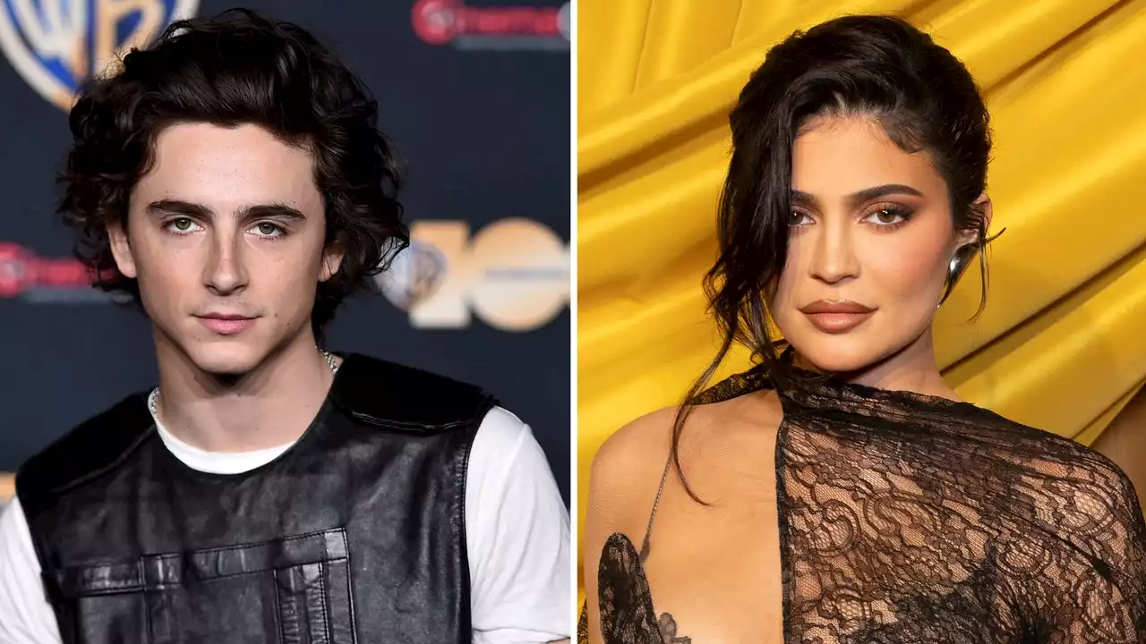 Well, We’ve Finally Seen Kylie Jenner & Timothée Chalamet Together for the First Time