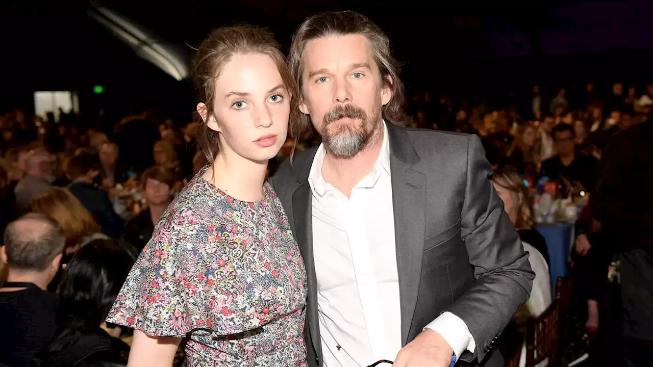 Ethan and Maya Hawke joke about their nepotism