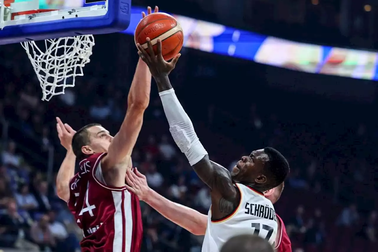 Schroder credits teammates in Germany's pulsating QF win over Zagars, Latvia