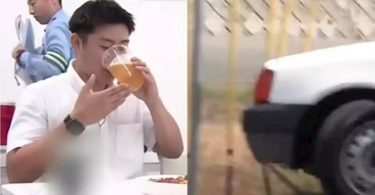 Japanese drivers given alcohol to show dangers of drunk driving