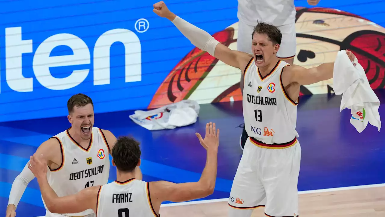 Germany holds off Latvia and will next play the USA in the Basketball World Cup semifinals