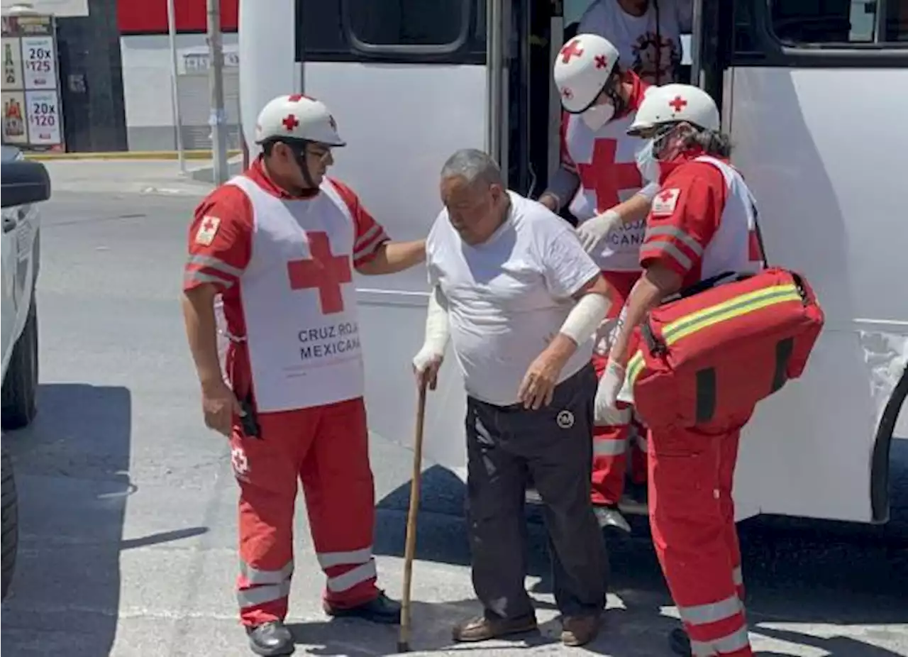 Adulto mayor sufre accidente dentro de ruta Mirasierra de Saltillo: cae y termina herido