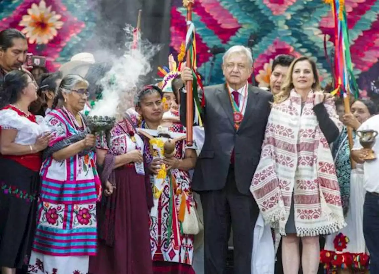 ‘Bastón de mando a candidato de Morena es para continuar con apoyo a pobres e indígenas’: AMLO