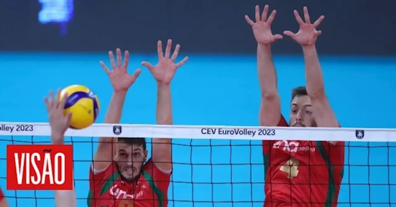 | Portugal vai defrontar Ucrânia nos 'oitavos' do Europeu de voleibol