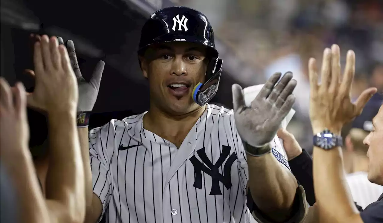 Giancarlo Stanton hits his 400th home run to lead Gerrit Cole, Yankees to a 5-1 victory over Tigers