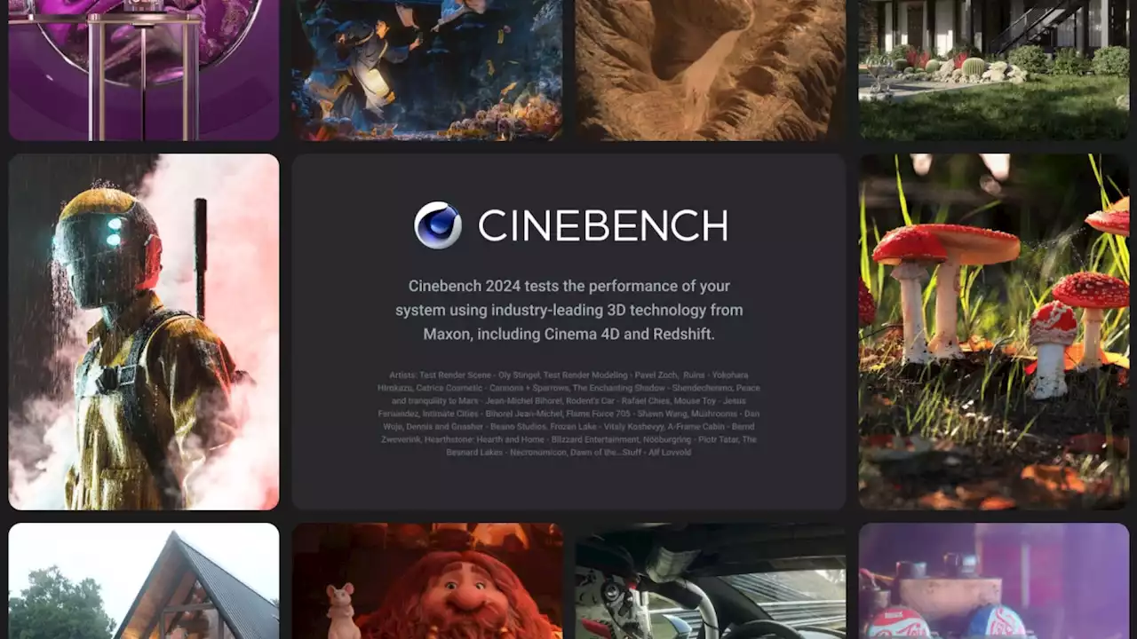 Maxon Cinebench Download - Kostenloses Benchmark-Tool