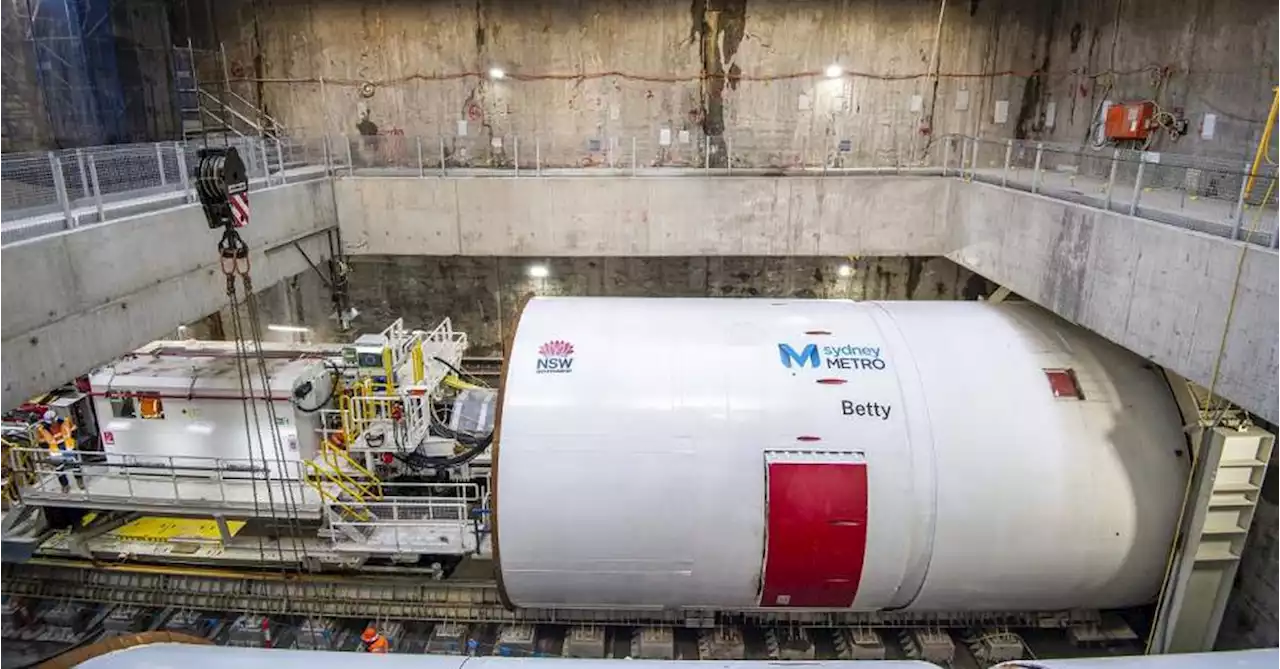 Sydney's Metro West rail project makes secret tunnelling progress