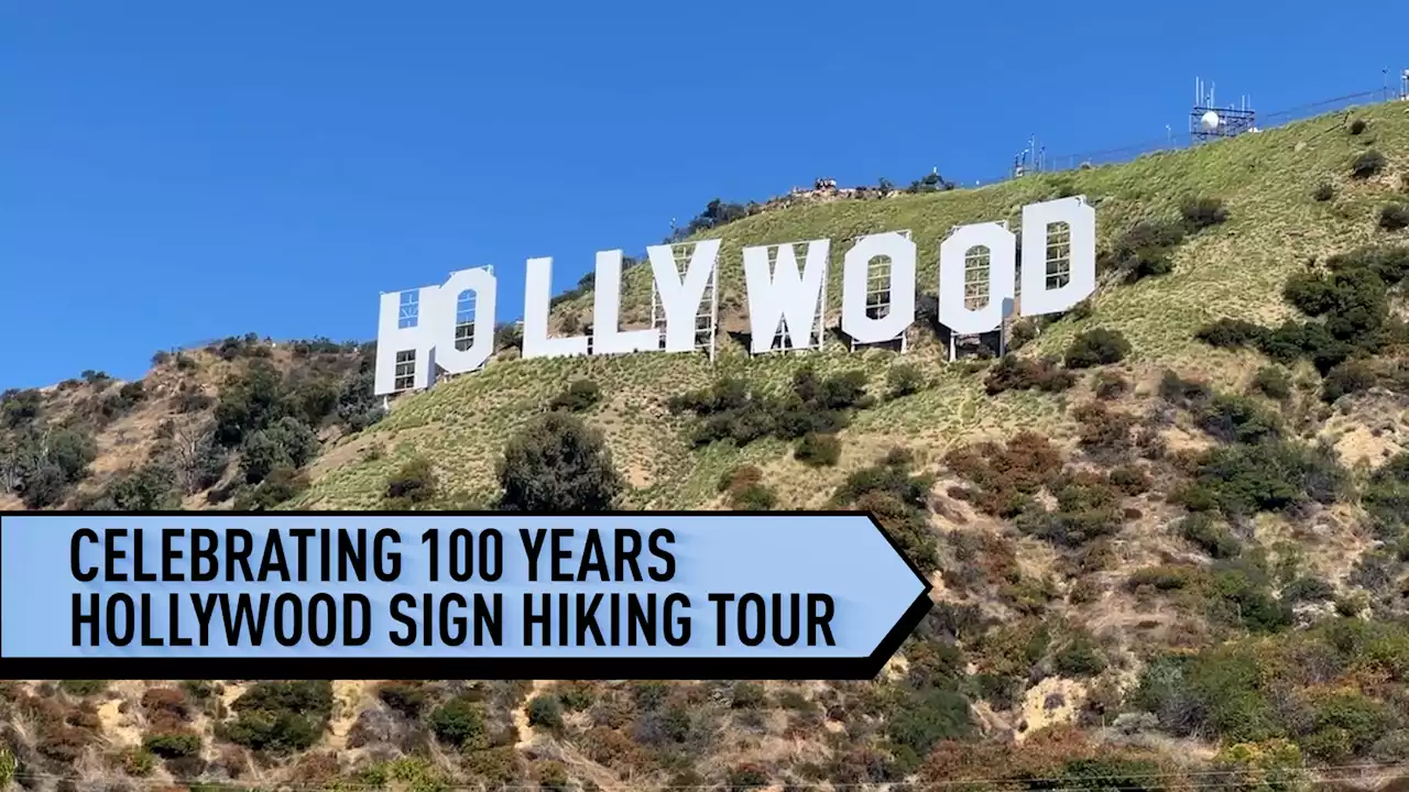 Hiking tour celebrates iconic Hollywood Sign's 100th anniversary