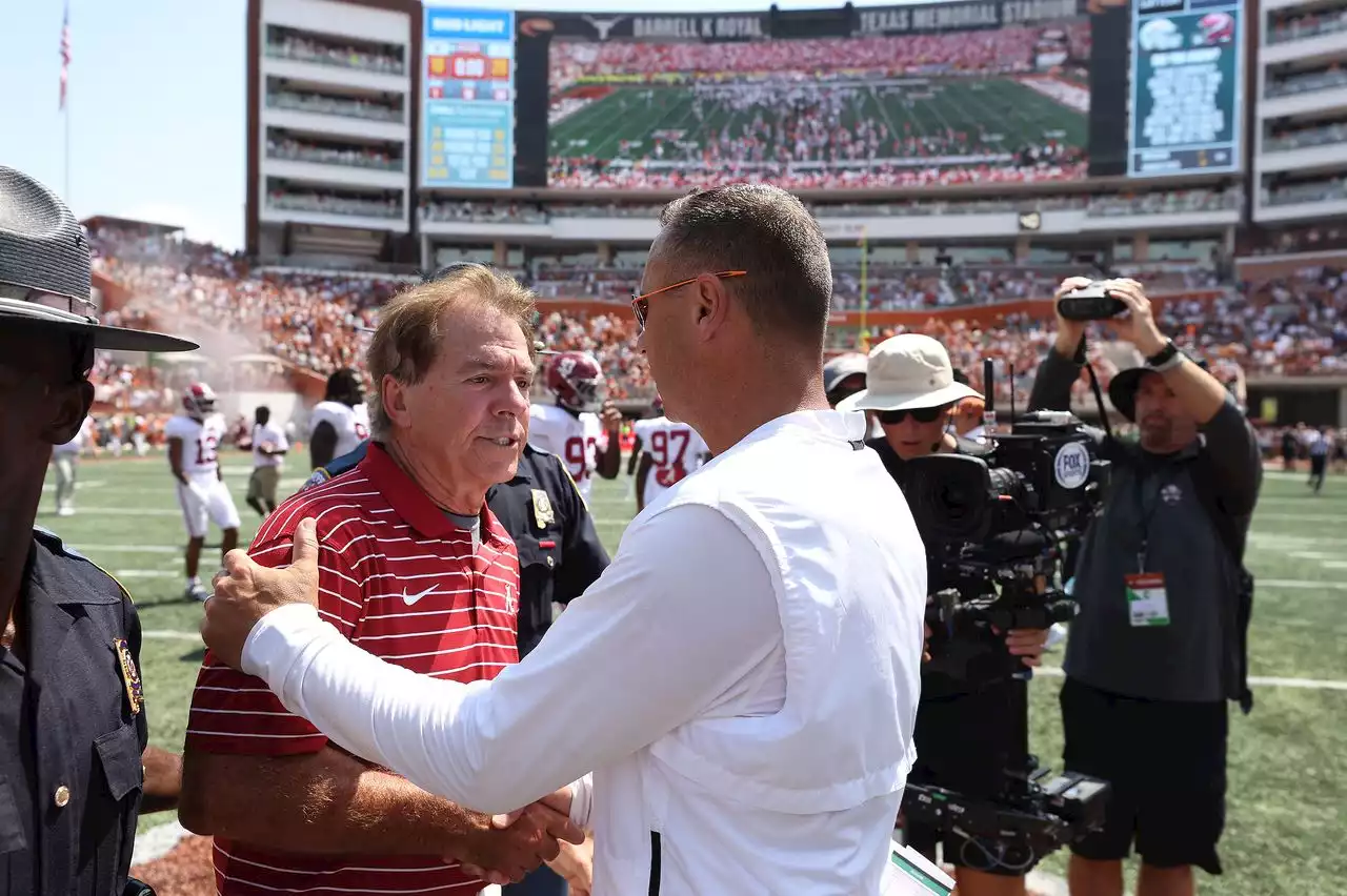 Saban on Texas HC Sarkisian: ‘I like giving people second chances’