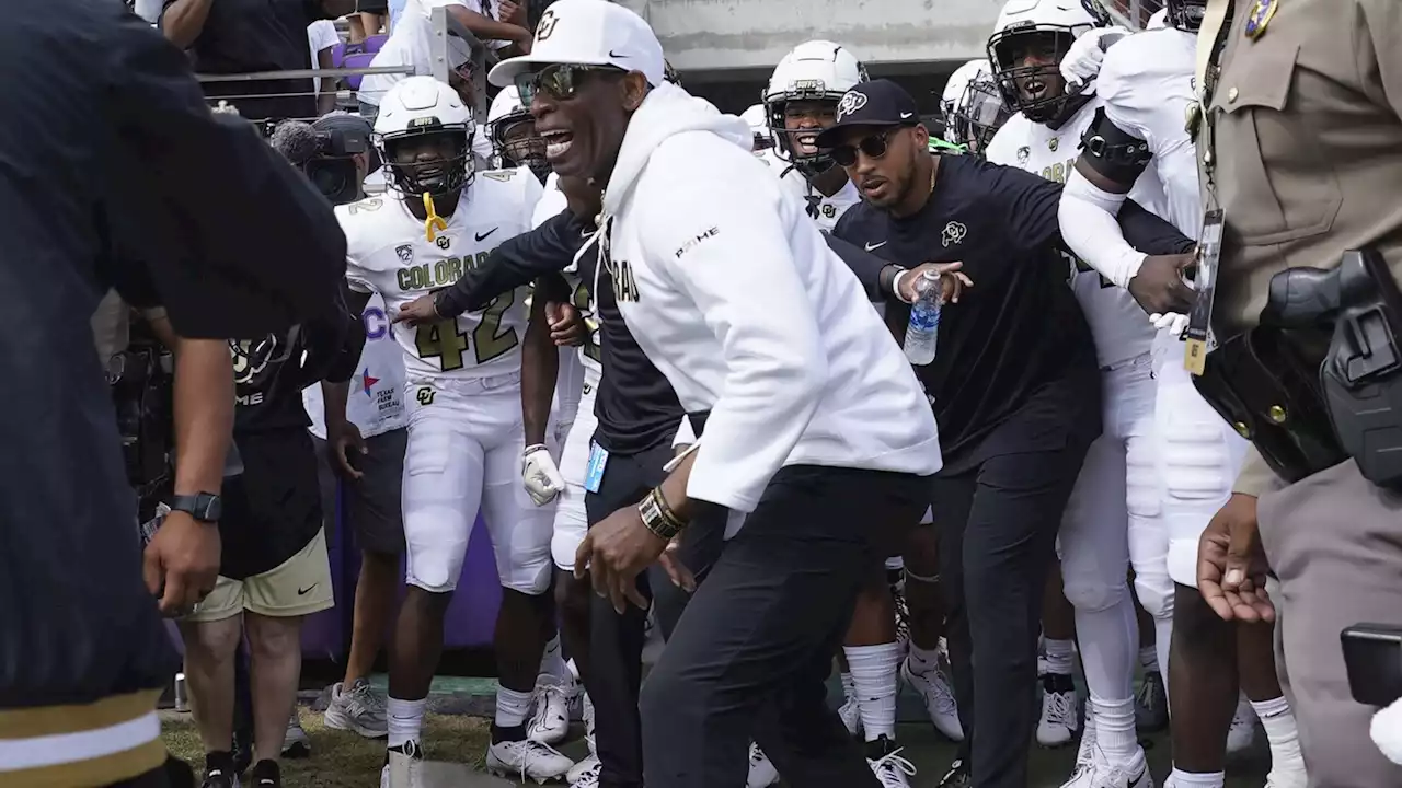 Deion Sanders and No. 22 Colorado make home debut against old rival Nebraska