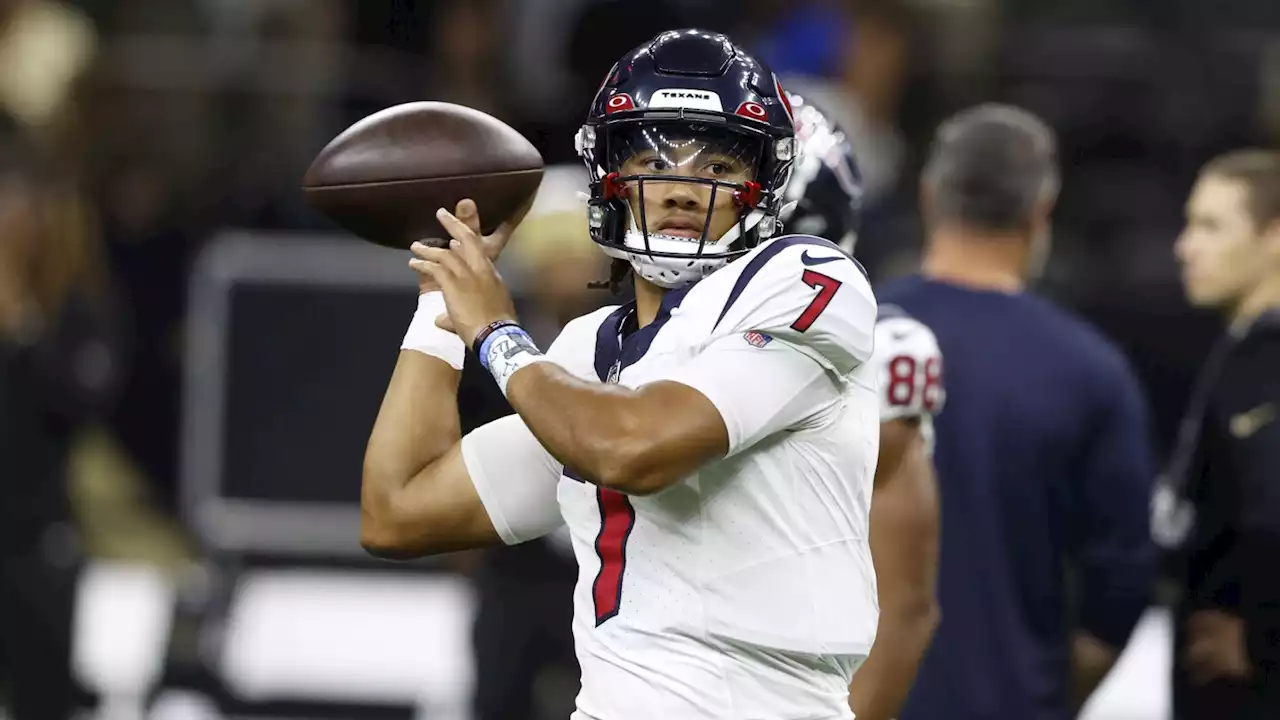 Texans' Stroud undaunted by impending NFL debut on the road at Baltimore