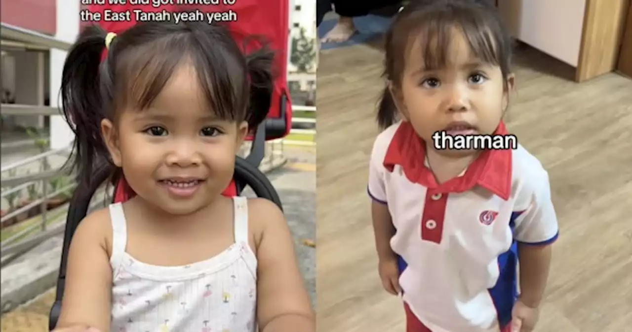 Did the toddler who went viral for repeatedly calling out Tharman's name on TikTok get invited to the Istana?