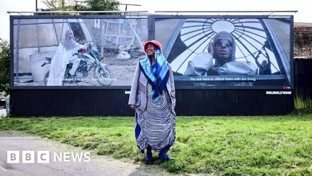 Bristol artist Asmaa Jama takes over billboards across city