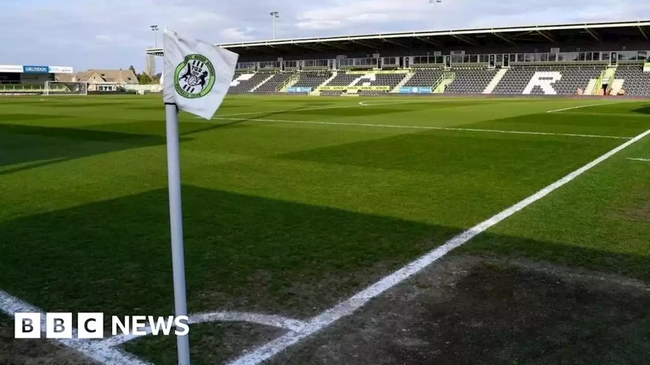 Fan admits racial abuse during Forest Green v Fleetwood match