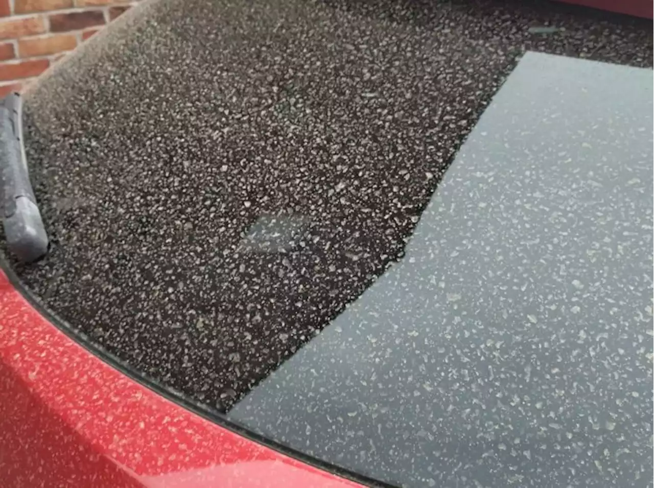 Saharan dust coats cars in Preston and Lancashire