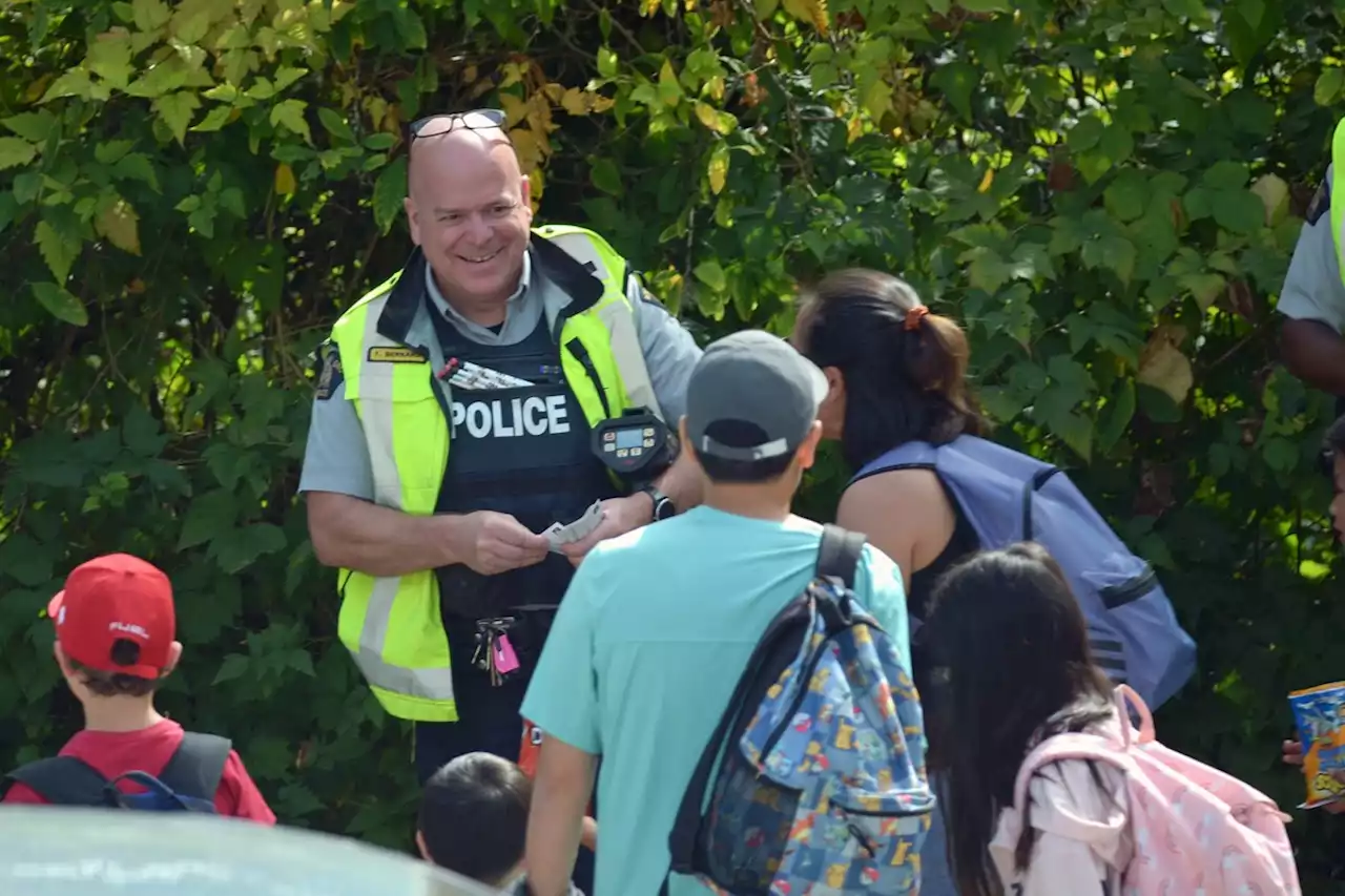 Photos: Burnaby students get sweet safety lessons from local RCMP