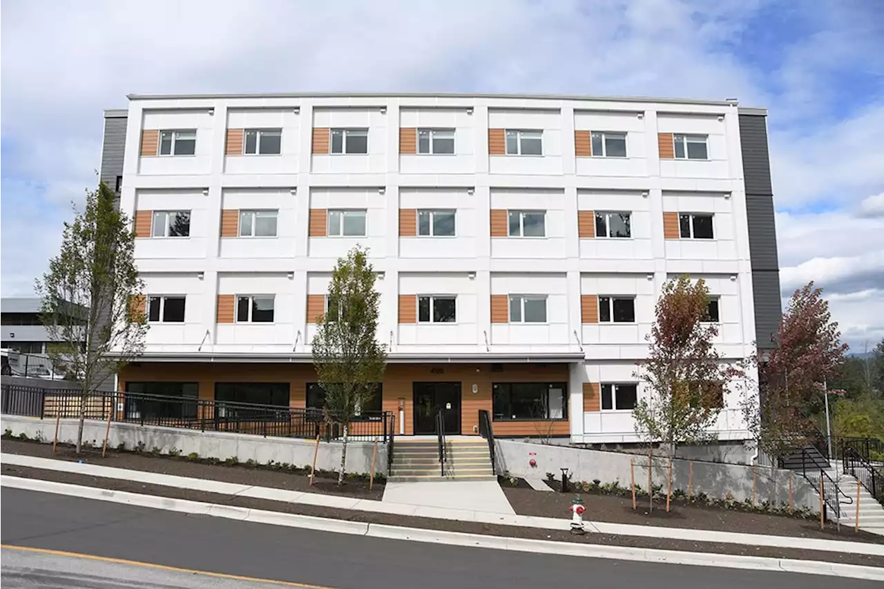 Photos: 'Much needed' $12M supportive housing in Burnaby almost complete