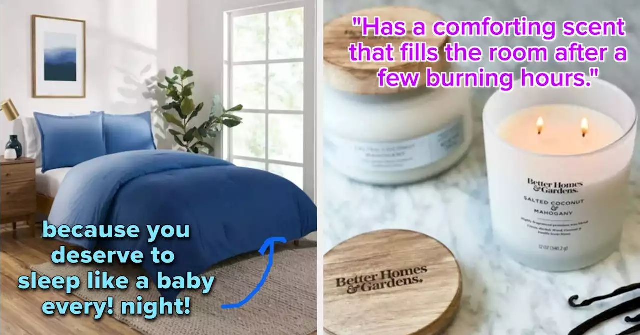 30 Things From Walmart To Improve Your Bedroom And The Time You Spend In It