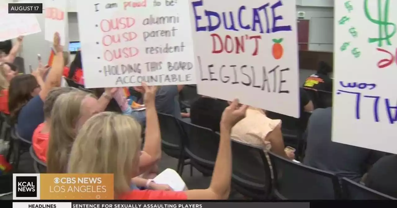 Orange Unified School District Board of Education to vote on gender notification policy