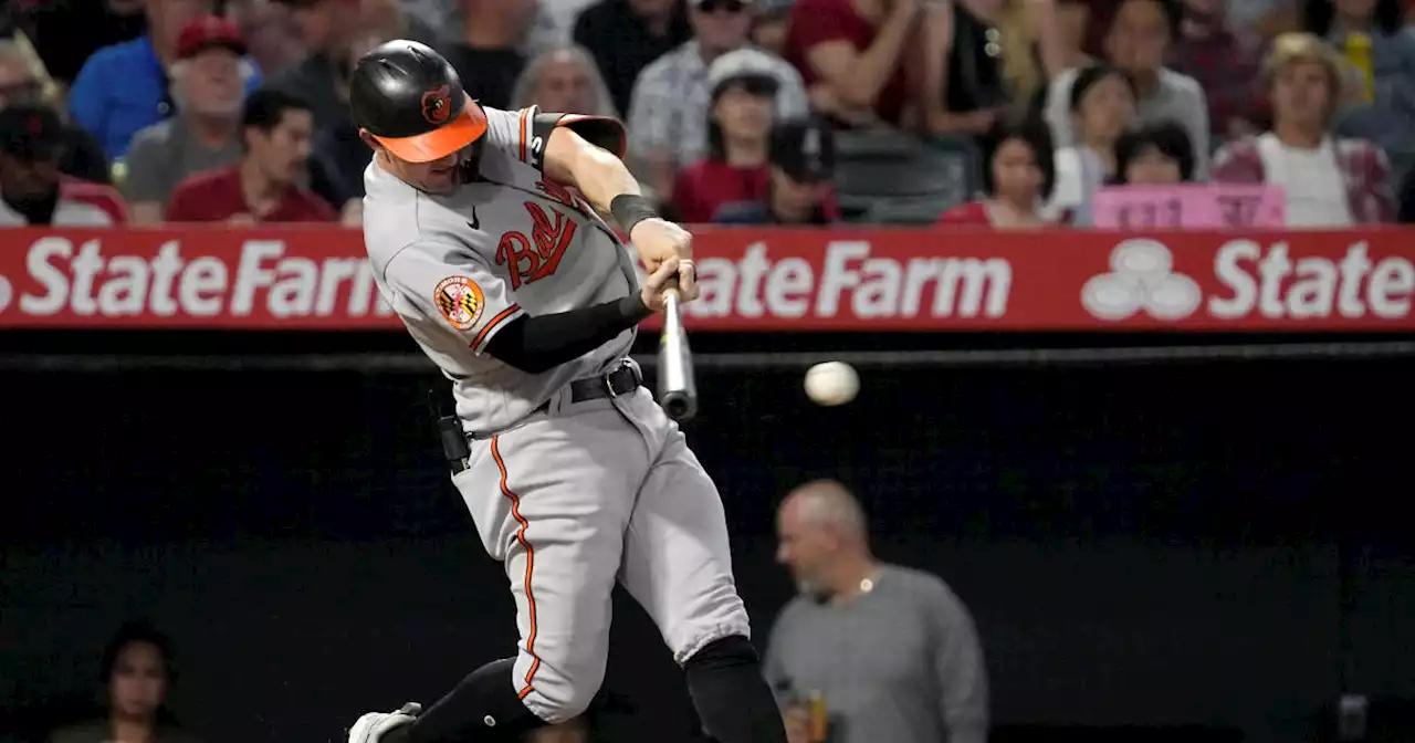 Orioles beat Angels 10-3 to sweep series