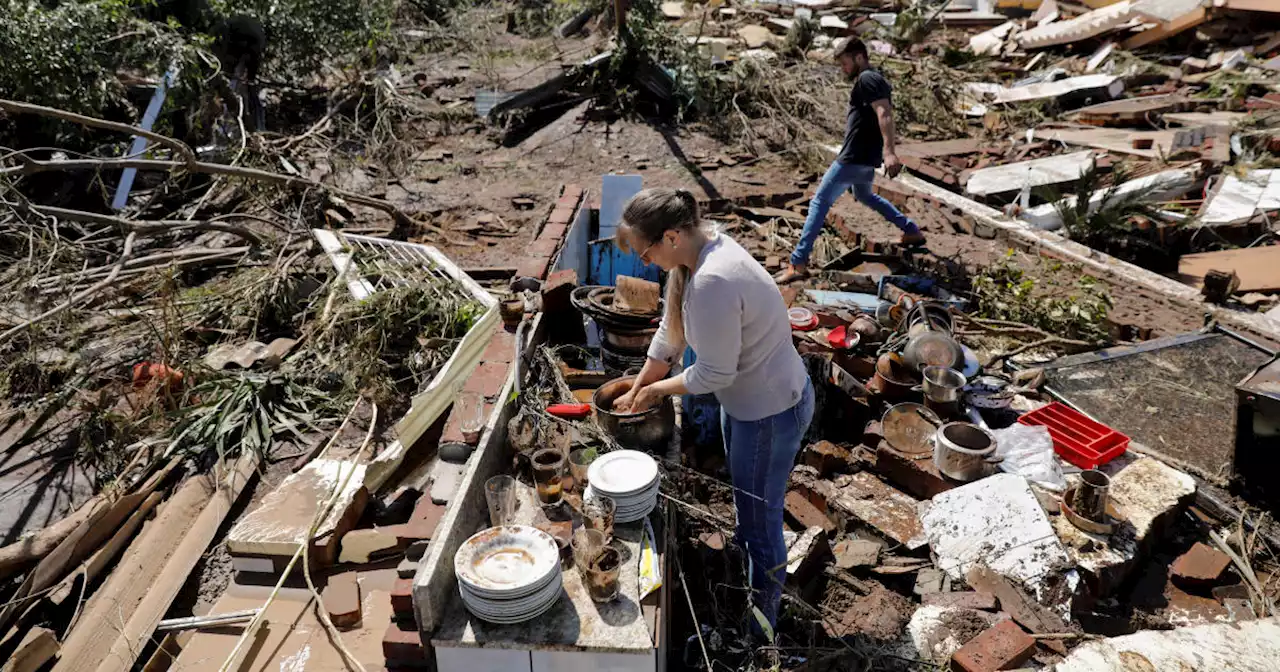 Brazil cyclone death toll nears 40 as flooding swamps southern state of Rio Grande do Sul