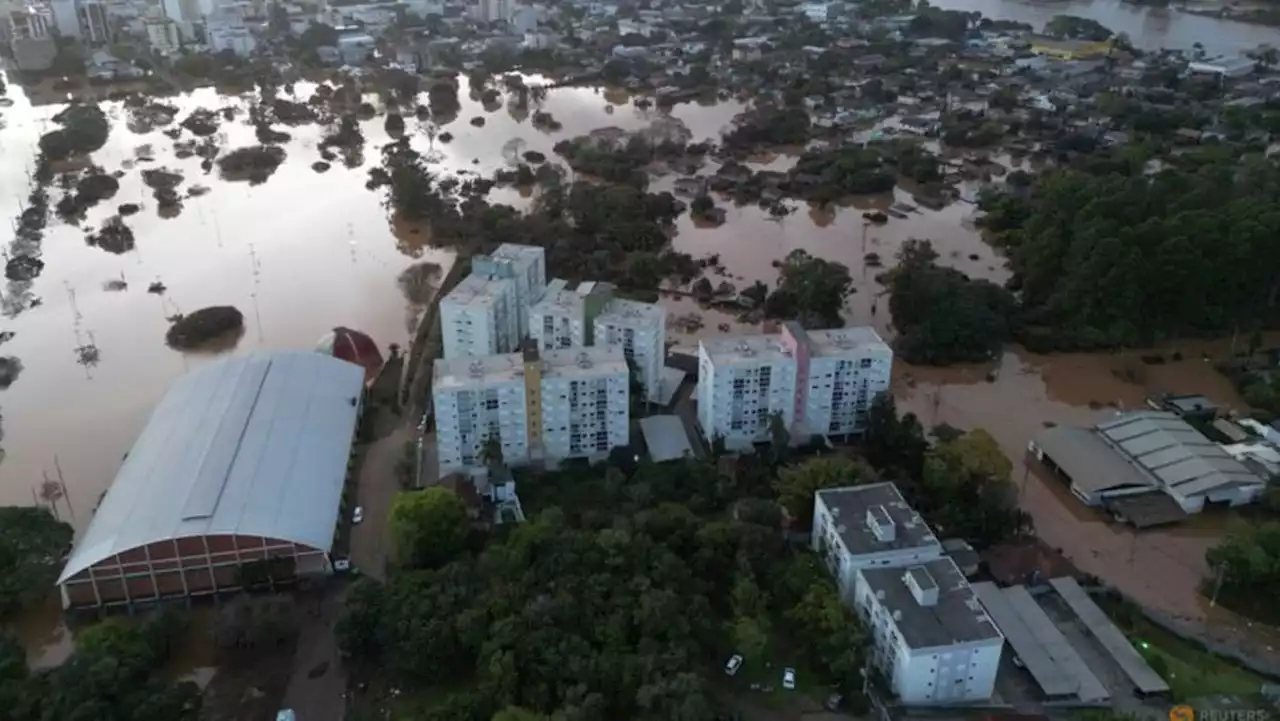 Death toll from floods in Brazil's southernmost state reaches 31