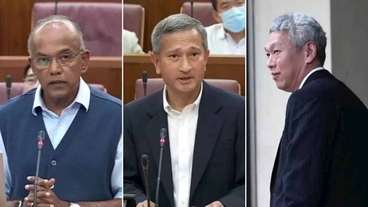 Shanmugam, Balakrishnan argue for defamation case against Lee Hsien Yang to be heard in Singapore