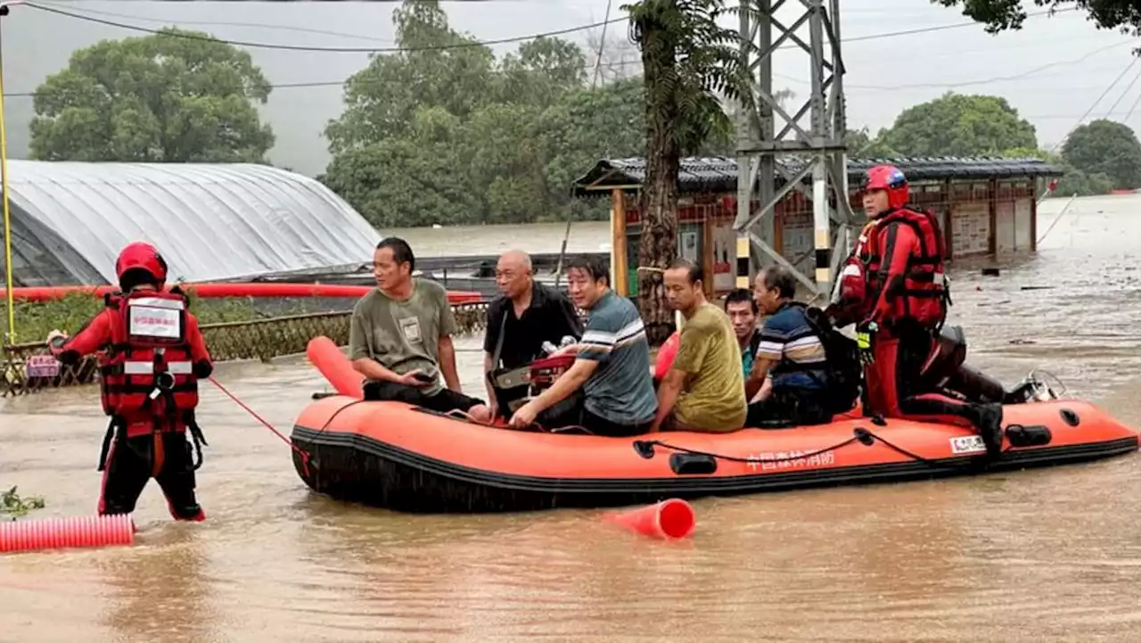 South China soaks as rains from Typhoon Haikui continue to pound region