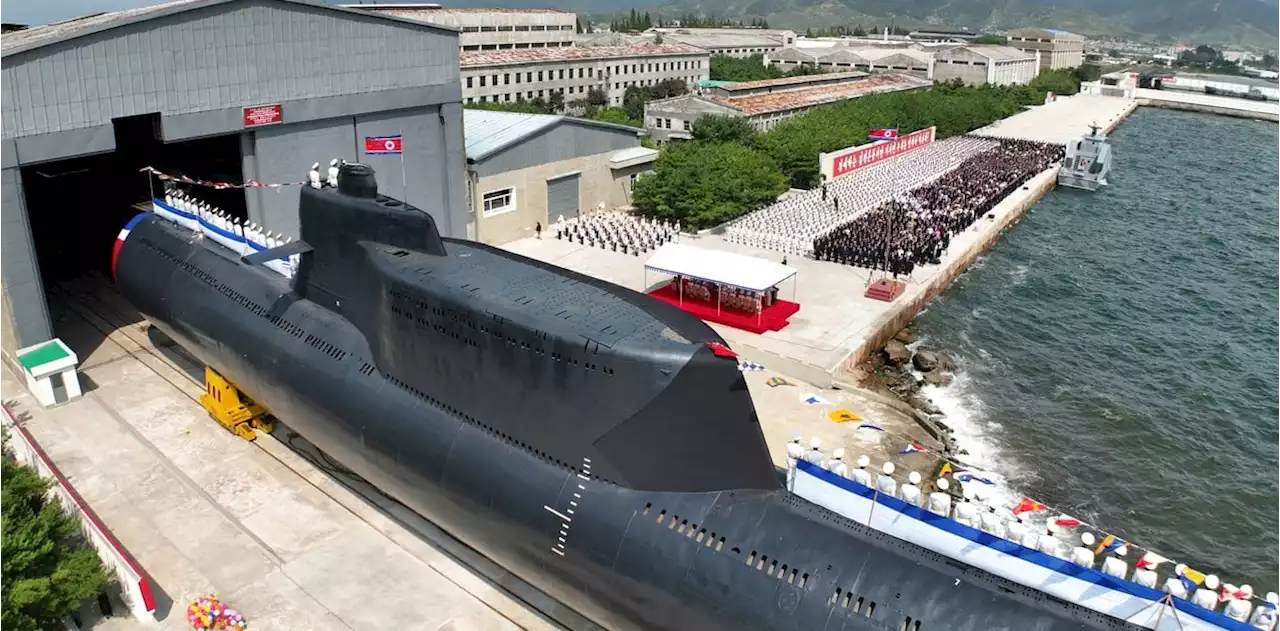 Alarma: Corea del Norte presentó un nuevo 'submarino nuclear táctico de ataque'