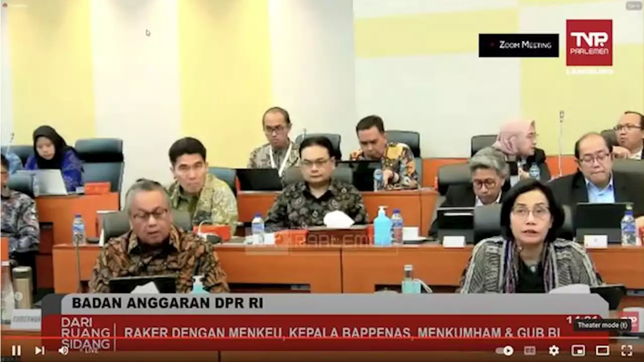 DPR Sepakat P2 APBN 2022 Menkeu Lolos Jadi Undang-Undang