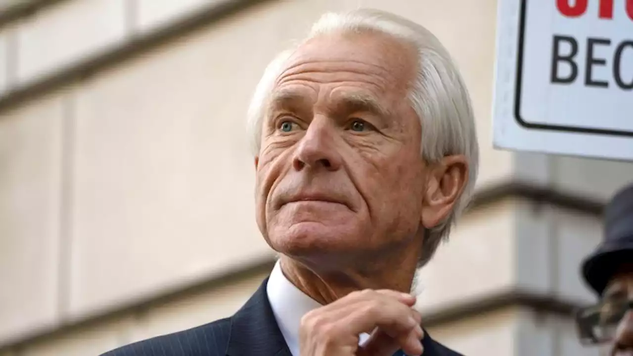 Jury deliberations begin in Trump adviser Peter Navarro's contempt of Congress trial