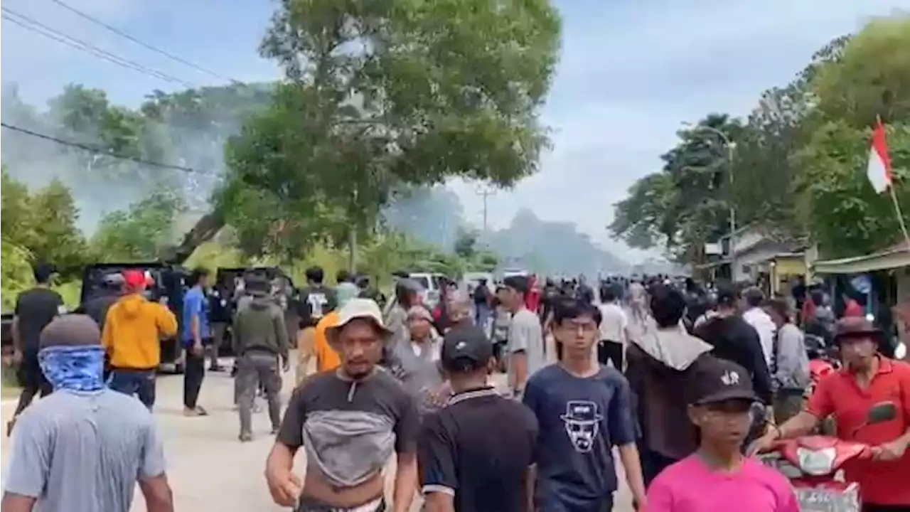 Polisi Sebut Anak Sekolah Rempang Kena Gas Air Mata yang Tertiup Angin